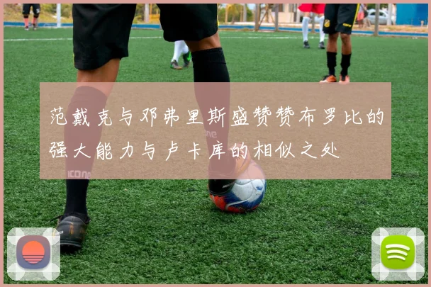 范戴克与邓弗里斯盛赞赞布罗比的强大能力与卢卡库的相似之处